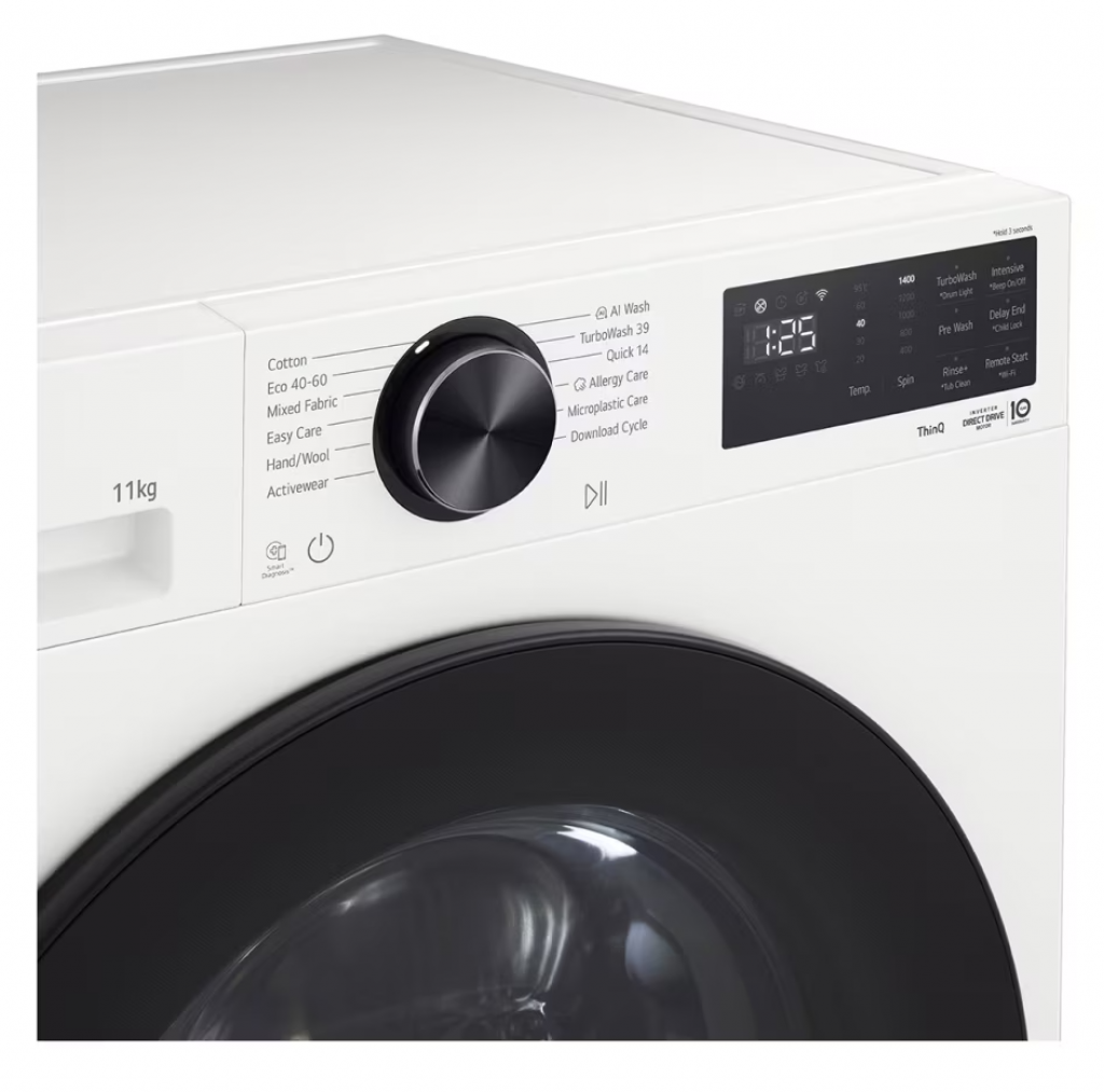 Пералня LG F4X5011TWB